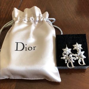 Dior costume jewelry earrings